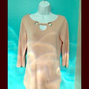 Light Rayon Pink top but longer for leggings